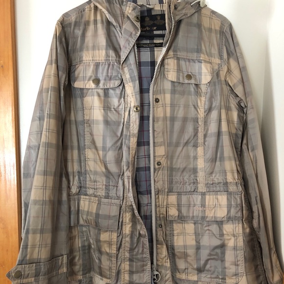 Barbour Jackets & Blazers - Barbour Parachute Field Jacket Pearl Dress